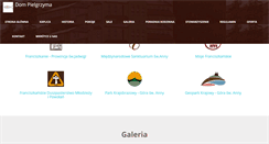 Desktop Screenshot of dompielgrzyma.pl